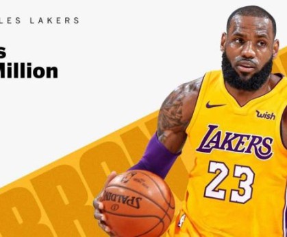  湖人,詹姆斯,破纪录,夜,狂砍40分,率队逆转胜  