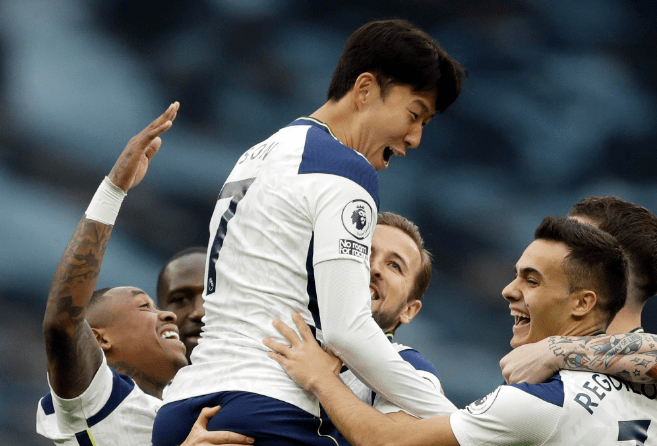  孙兴慜世界波破门，热刺绝平曼城保留争冠希望  